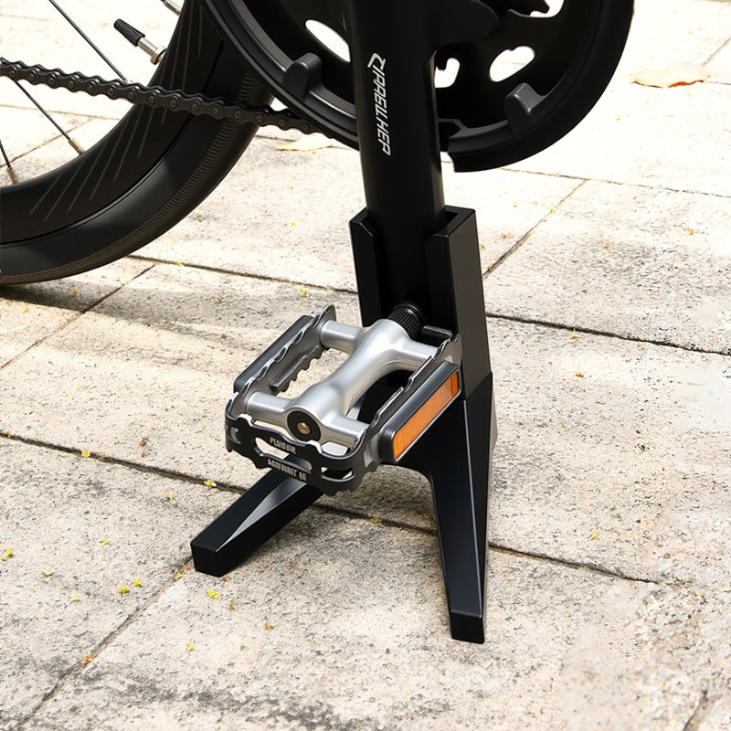 Pedal, practical frame, road bike support, bike rear parking rack, mountain bike side frame support