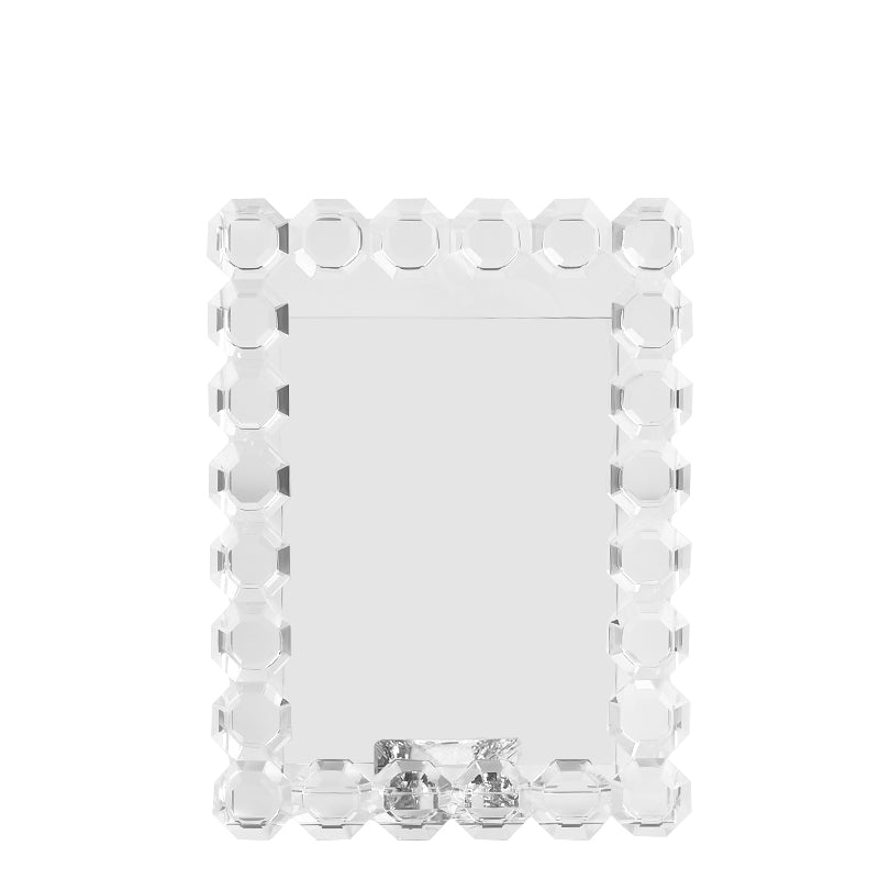 Octagon Crystal Picture Frame
