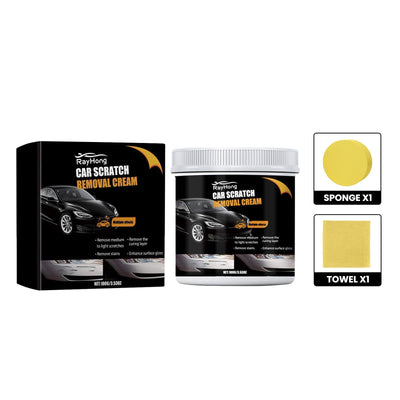 Car Scratch Removal Cream, Decontamination Dust Repair Car Paint Scratches Polishing Maintenance Refurbishment Coating Paste