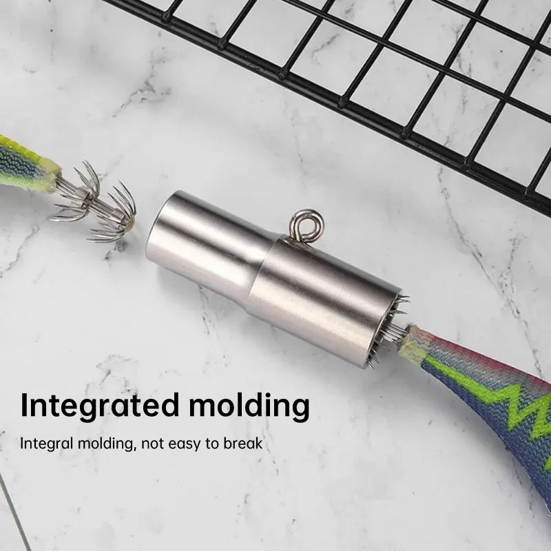 Squid hook corrector, stainless steel repair hook, smoothing tool, portable bait hook.