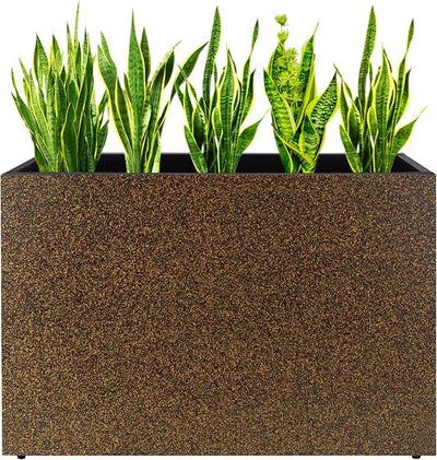Metal Planter Box Rectangular Planter, 35.5