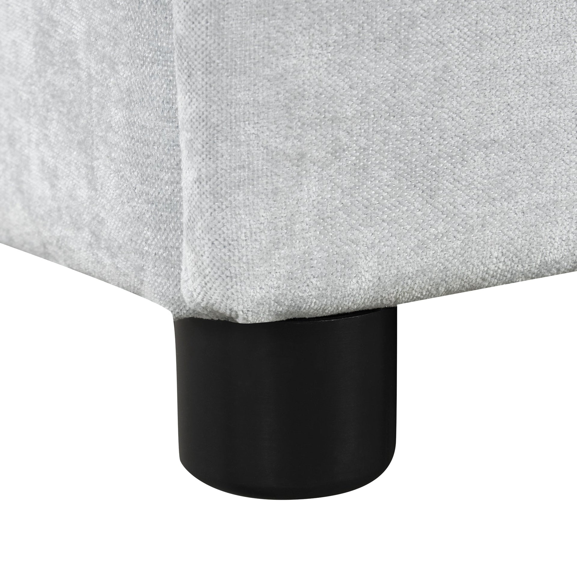 121.2' Versatile Sofa Bed Modular Sofa Free-combined Sofa with Two Storage Racks, Gray