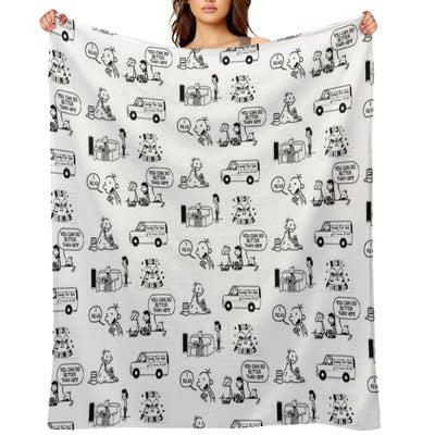 Wimpy Kid Throw Blanket