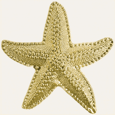 Gold Starfish Napkin Rings – Golden Star