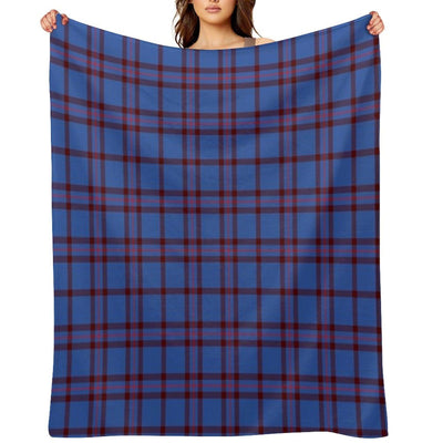 Clan Elliott Tartan Throw Blanket