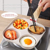 Fried Egg Burger Machine Frying Pan Non-Stick Surface Household Four Hole Breakfast Pan Fried Egg Divine Tool Pancake Pan