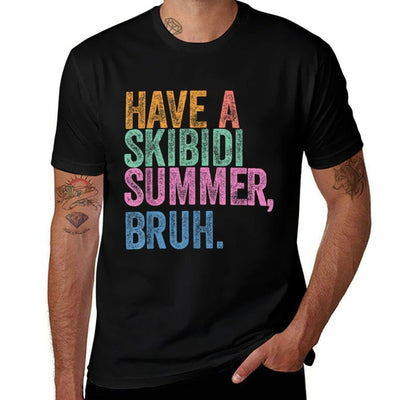 End Of The Year Teacher Last Day Have A Skibidi Summer Bruh Affordable Price T-Shirt