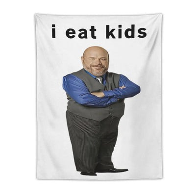 Bertram - I Eat Kids Tapestry