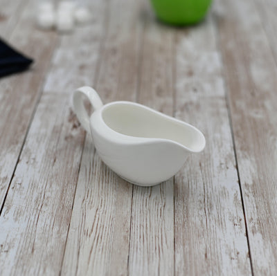 White Sauce Boat 3 Oz | 100 Ml