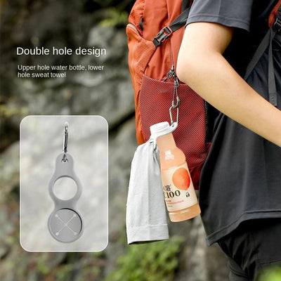 Outdoor water bottle hooks, beverages, mineral water, portable storage tools, hiking buckles, backpacks, waistbands, hanging ropes, hooks, load-bearing capacity