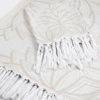 Turkish Towel | Single Set | Oat + White
