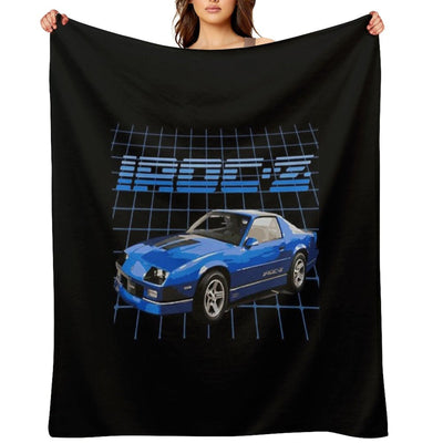 1989 Camaro Iroc-Z 1Le Velvety-soft Throw Blanket