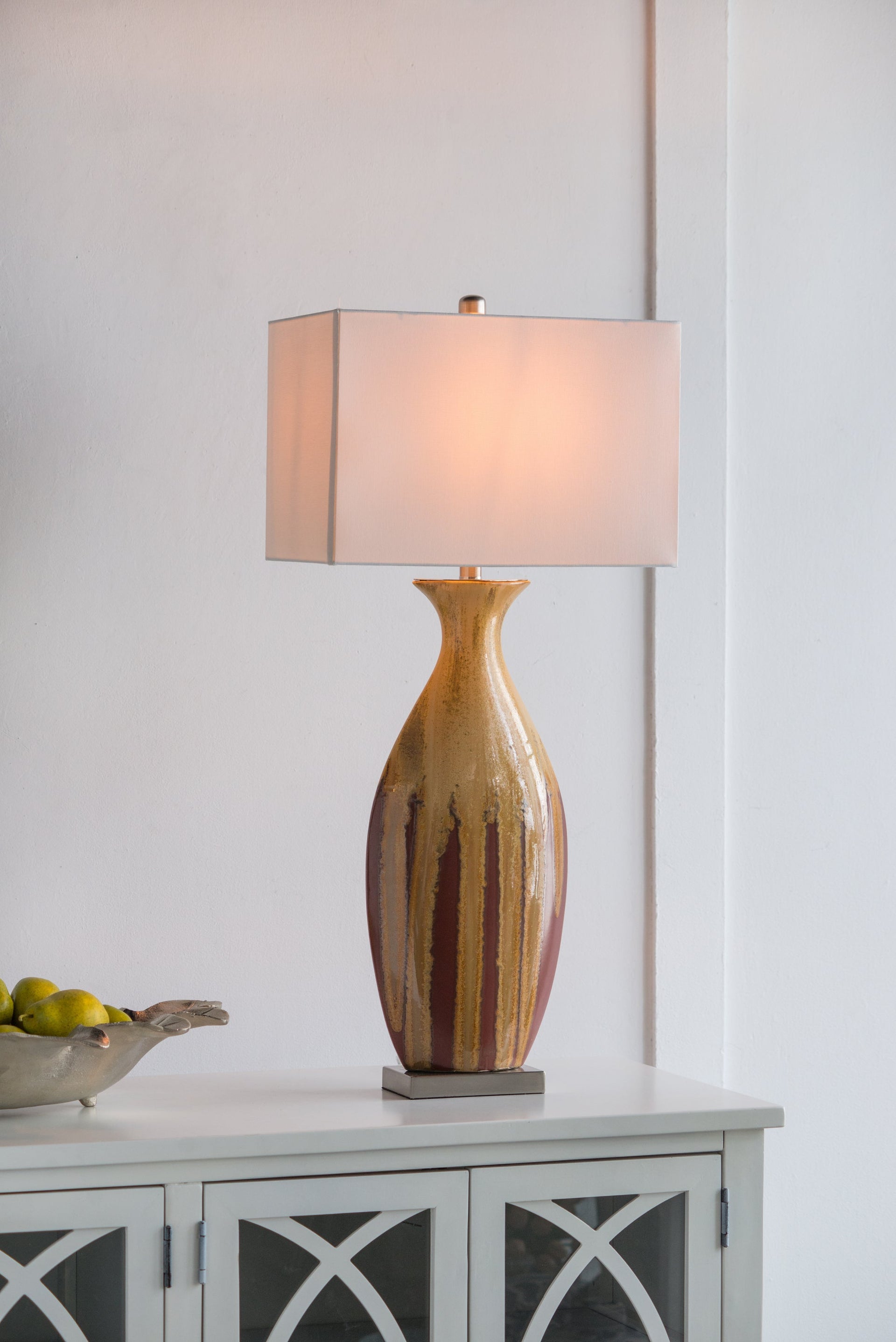 16x10.5x36' Ceramic Table Lamp