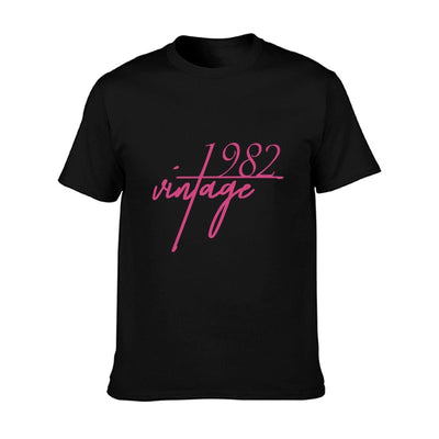 40th Birthday Gift For Men And Women. Vintage 1982 Lightweight T-Shirt