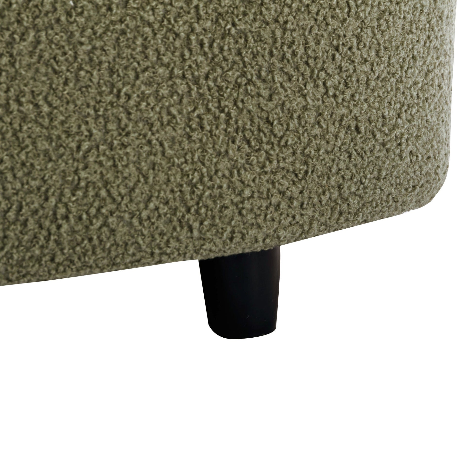 103.5' Modern Living Room Sofa Lamb Velvet Upholstered Couch Furniture for Home or Office(Old SKU:SG000860AAF),Green