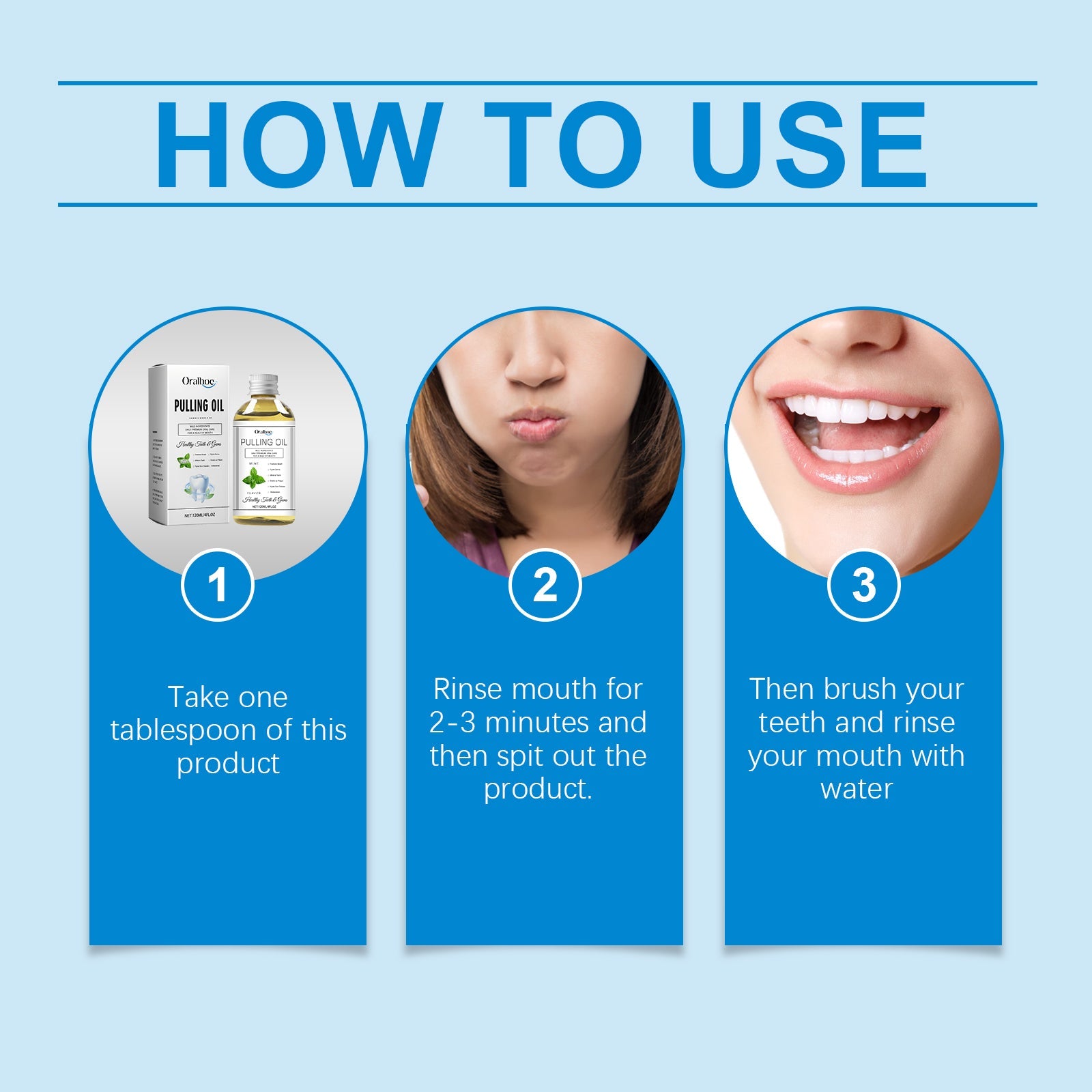 Mouth Coconut Mouthwash Fresh Breath Clean Odor Stains Stains And Beautiful Teeth Mouthwash