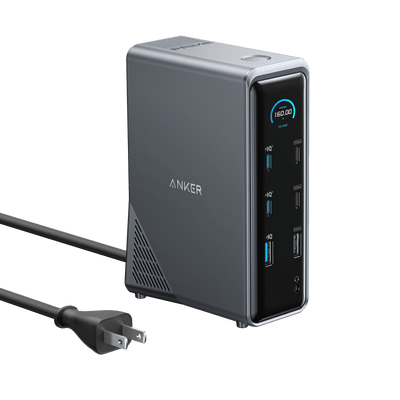 Anker Prime Charging Docking Station (14-in-1, Dual Display, 160W)