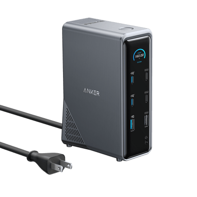 Anker Prime Charging Docking Station (14-in-1, Dual Display, 160W)