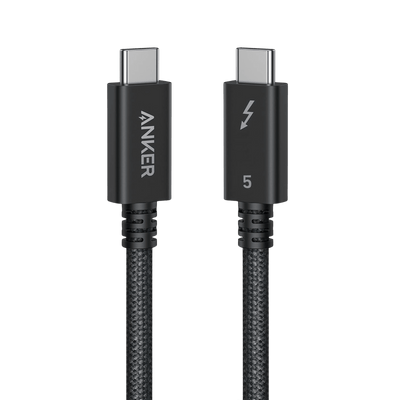 Anker Prime Thunderbolt 5 Cable (3.3 ft/1.7 ft, 80 Gbps, 240W)