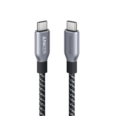 Anker Prime USB-C to USB-C Cable (240W, Upcycled-Braided)