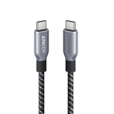Anker Prime USB-C to USB-C Cable (240W, Upcycled-Braided)