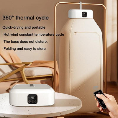 Home clothes dryer intelligent convenient fast drying small foldable storage baby clothes disinfection and drying machine