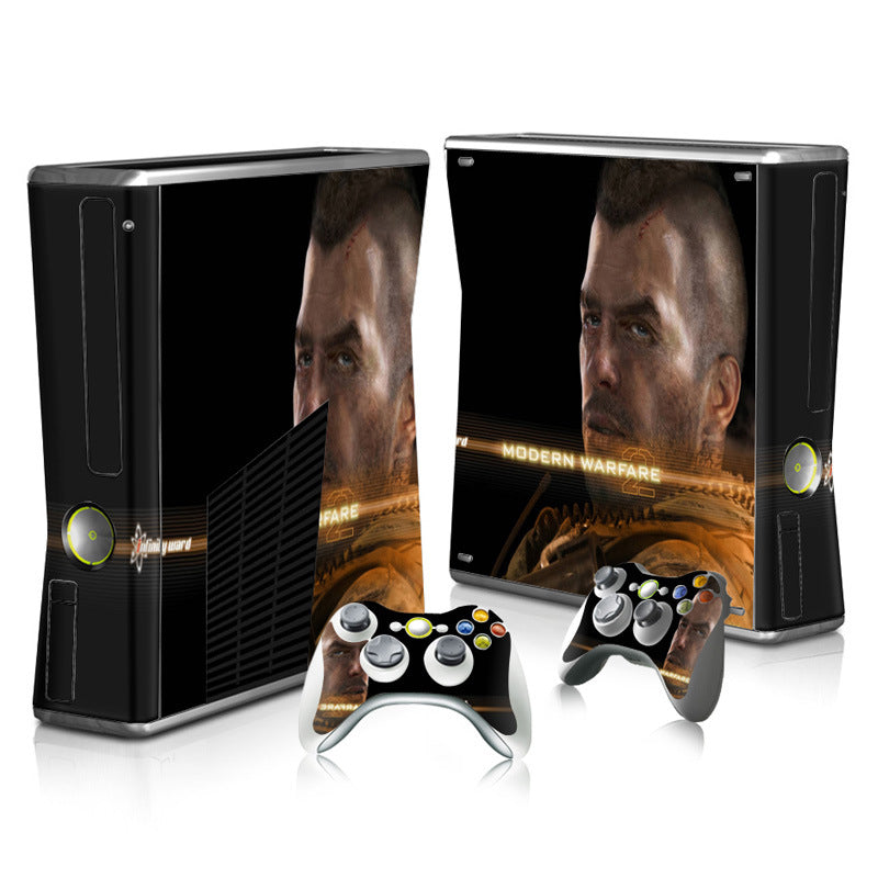 Xbox 360 Slim Full Body Color Membrane Stickers with Scratch-Resistant Protection