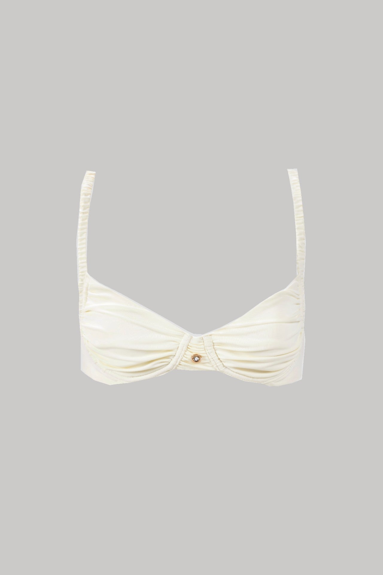Ariel Underwire Bikini Top in Seashell