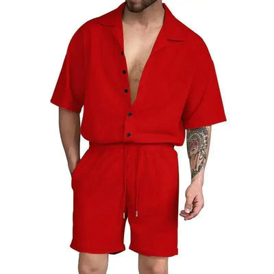 Cardigan casual beach shorts set- Sexikinis Swim