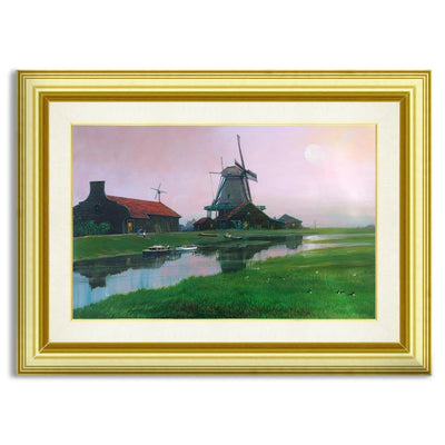 Alexander Chen - Amsterdam Morning at Zaanse Schans (UNFRAMED) 16