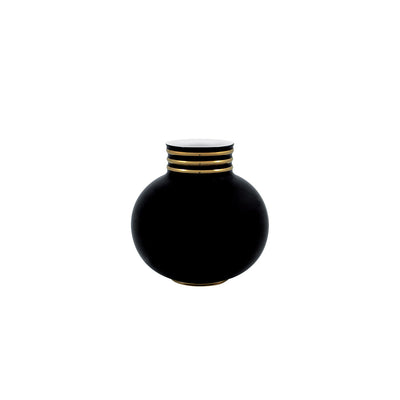Arienne Black Accent Vase
