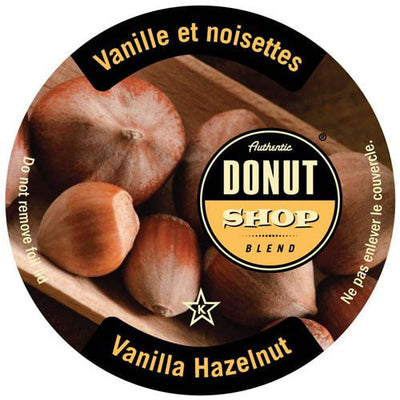 Authentic Donut Shop Vanilla Hazelnut Single Serve Coffee
