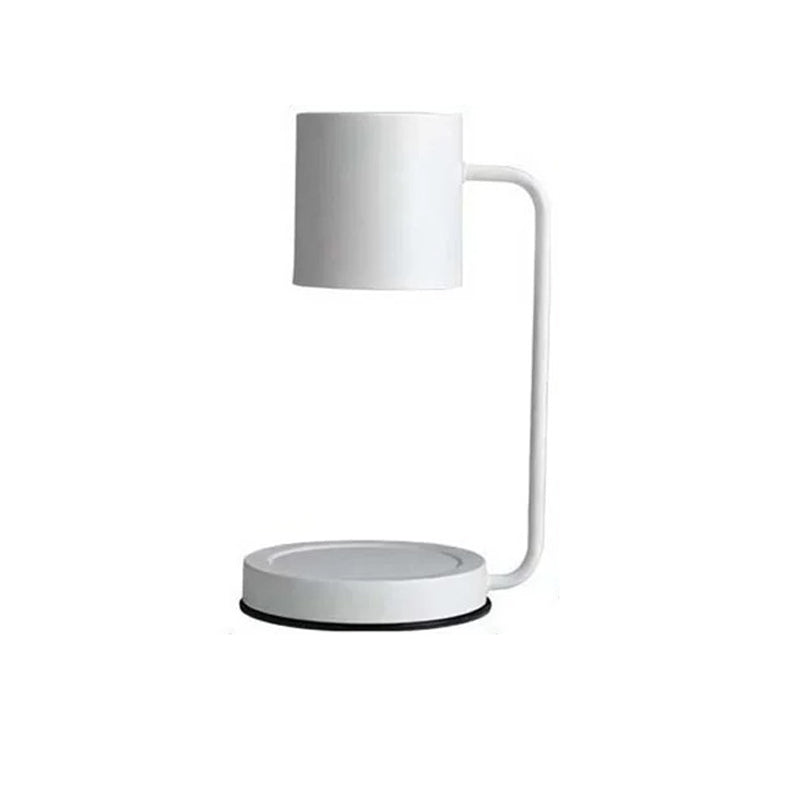 Modern Candle Warmer Table Light Metal Wax Burner Dimmable Candle Table Lamp Desk Lamp for Bedroom Living Room Atmosphere light(No aromatherapy)