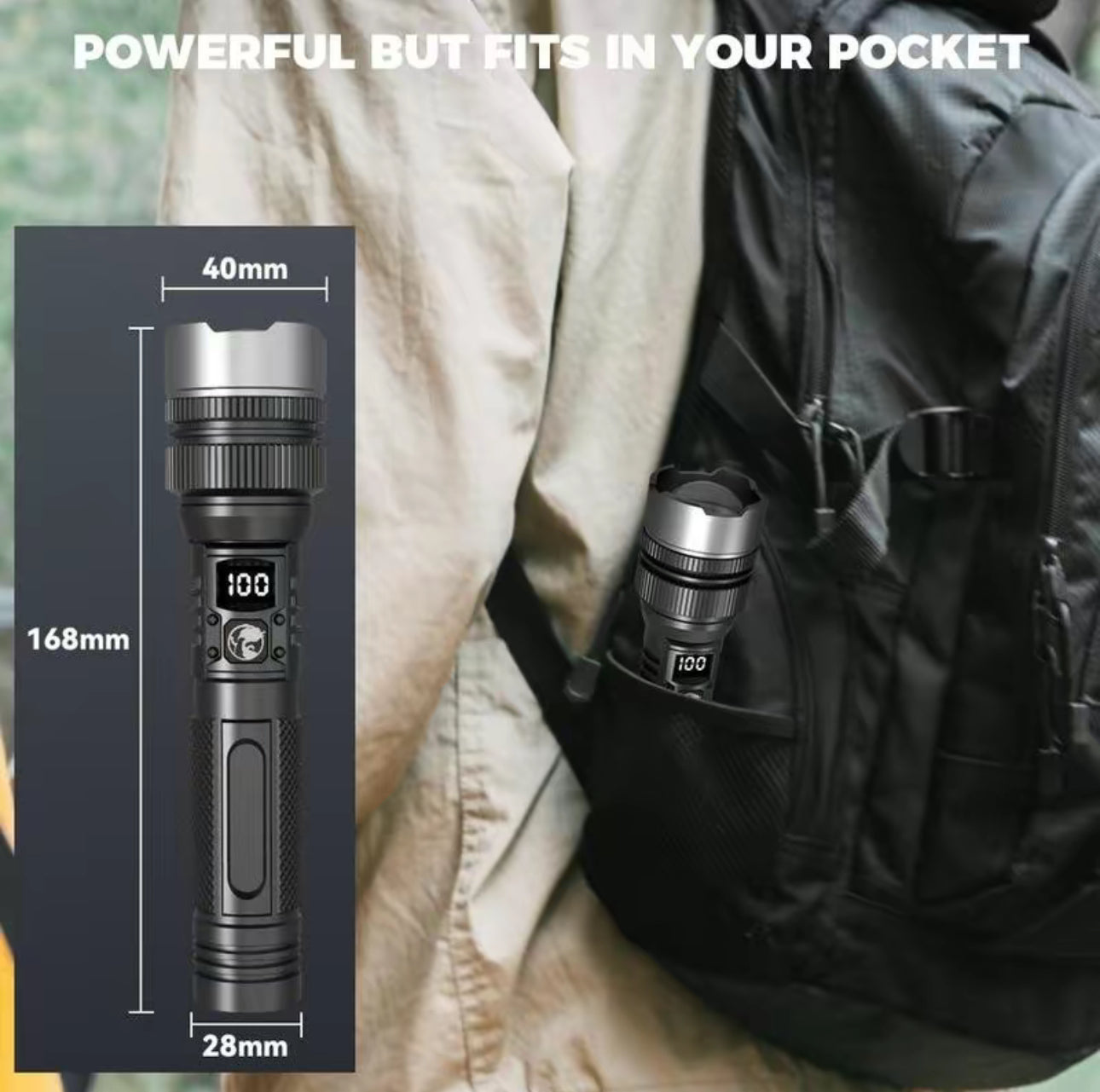 BrightCharge 2-in-1 Flashlight