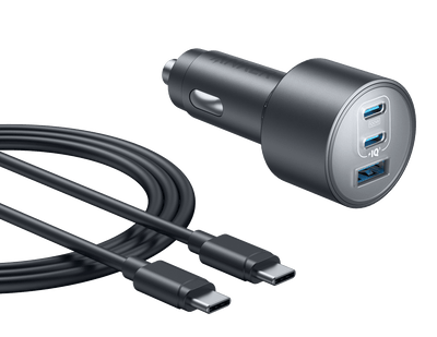 Anker Nano Car Charger (167.5W, 3 Ports)
