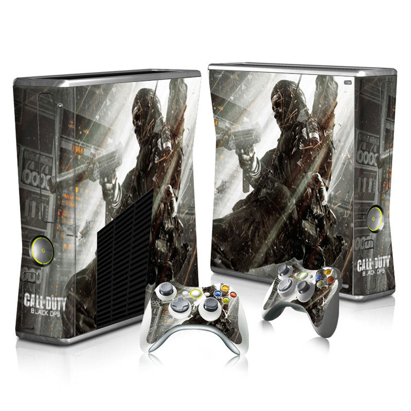 Xbox 360 Slim Full Body Color Membrane Stickers with Scratch-Resistant Protection