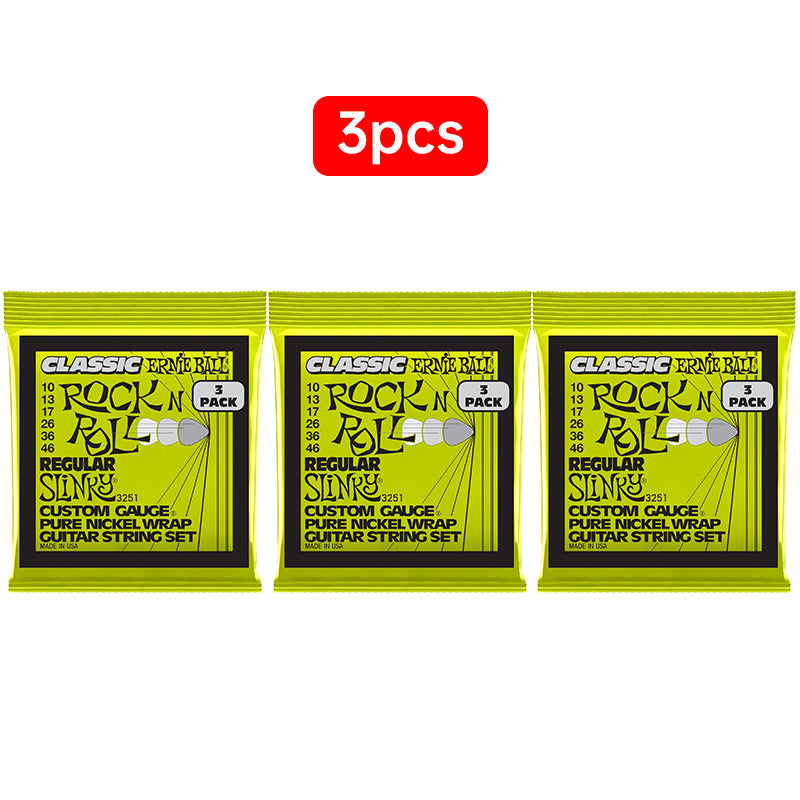 EB Regular Slinky Classic pure nickel electric guitar strings, 10 - 46 gauge (P03251)