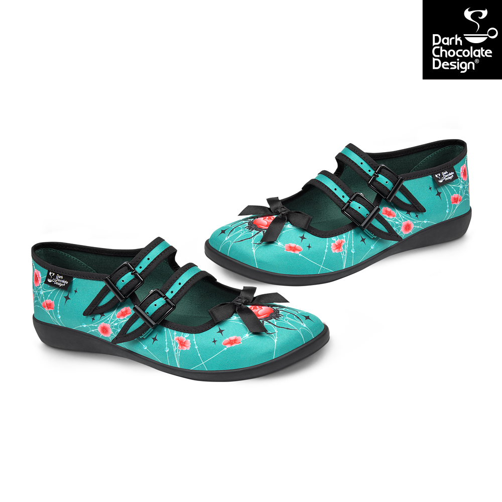 Hot Chocolate Design Bloomfang Women's Mary Jane Flat
