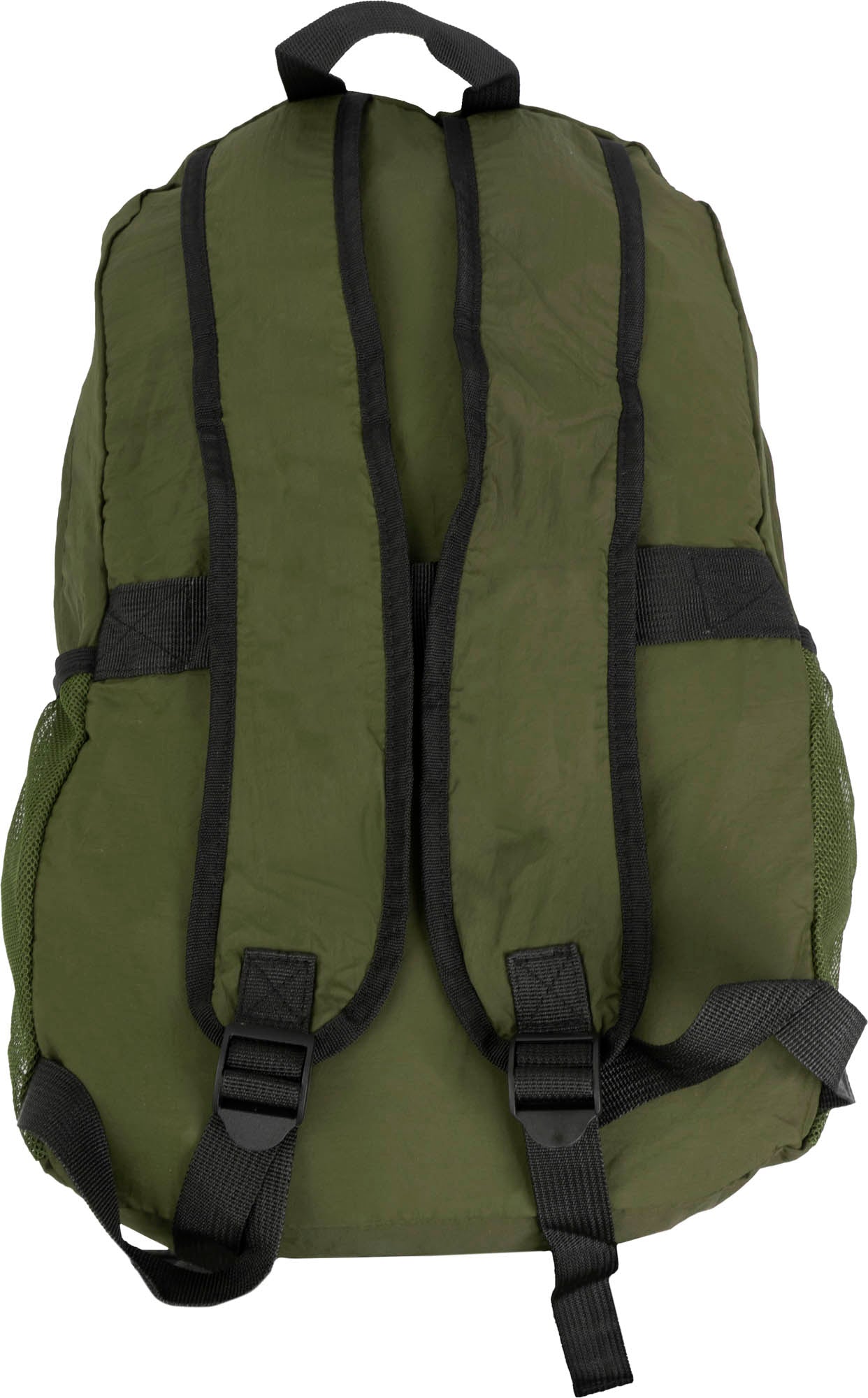 Boarding Pass Recycled Foldable & Packable Pouch Multi Compartment Backpack