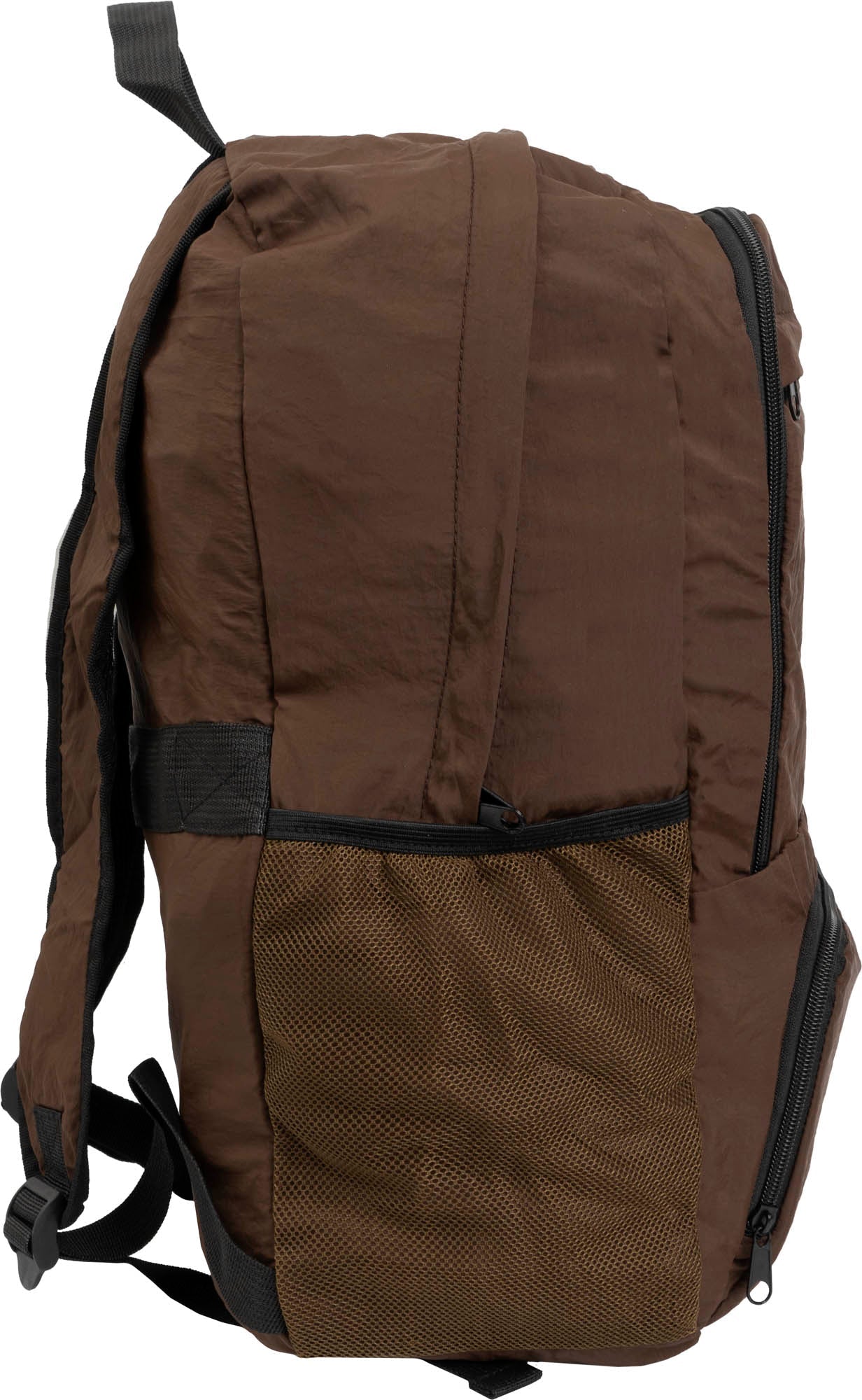 Boarding Pass Recycled Foldable & Packable Pouch Multi Compartment Backpack