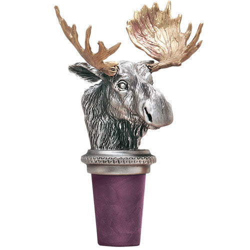 Moose Bottle Stopper