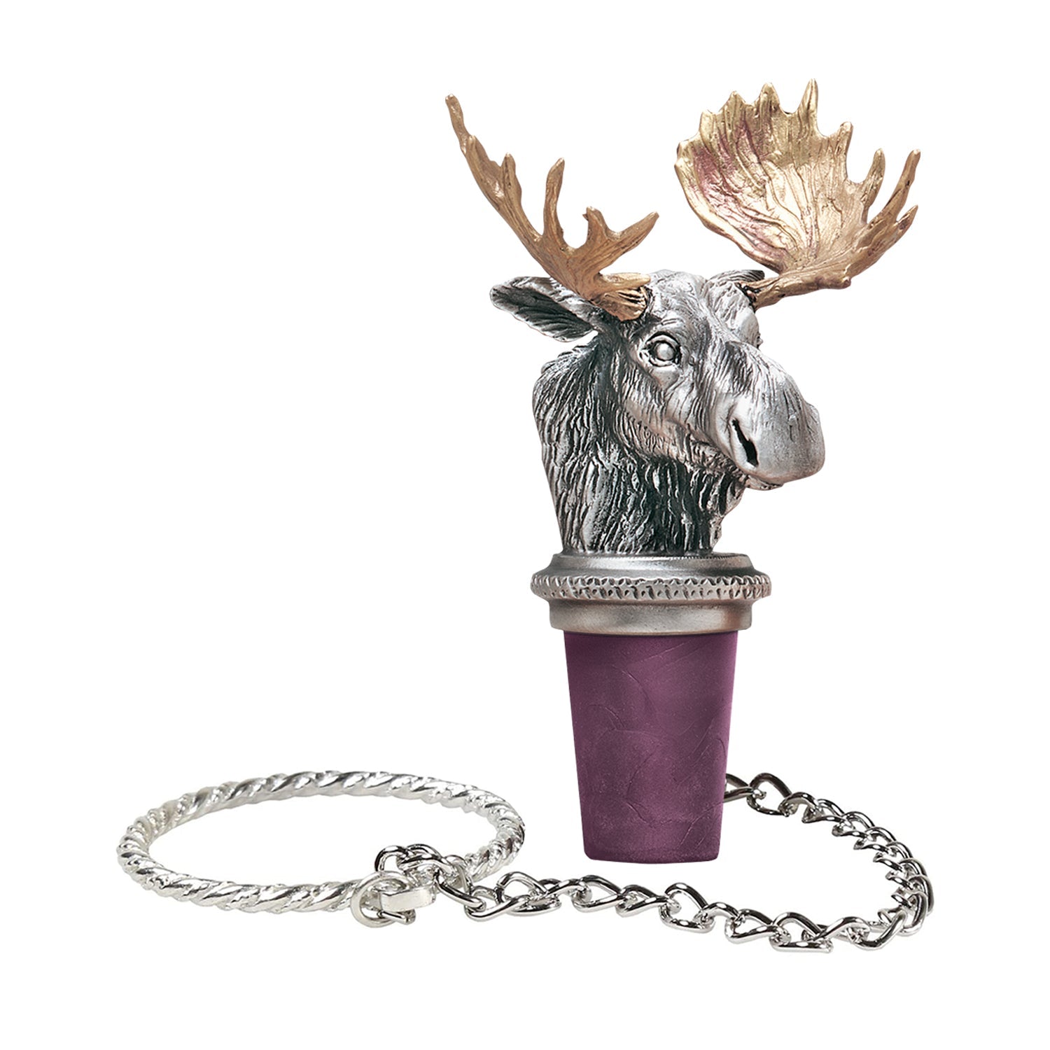 Moose Bottle Stopper