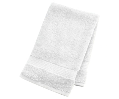Cotton Terry Bath Towel, 30 x 70 in, White