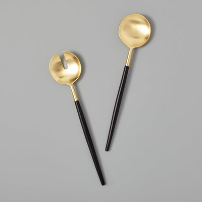 Black & Gold Serving Set