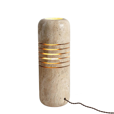 Big Stone Bucket Floor Lamp 6.9