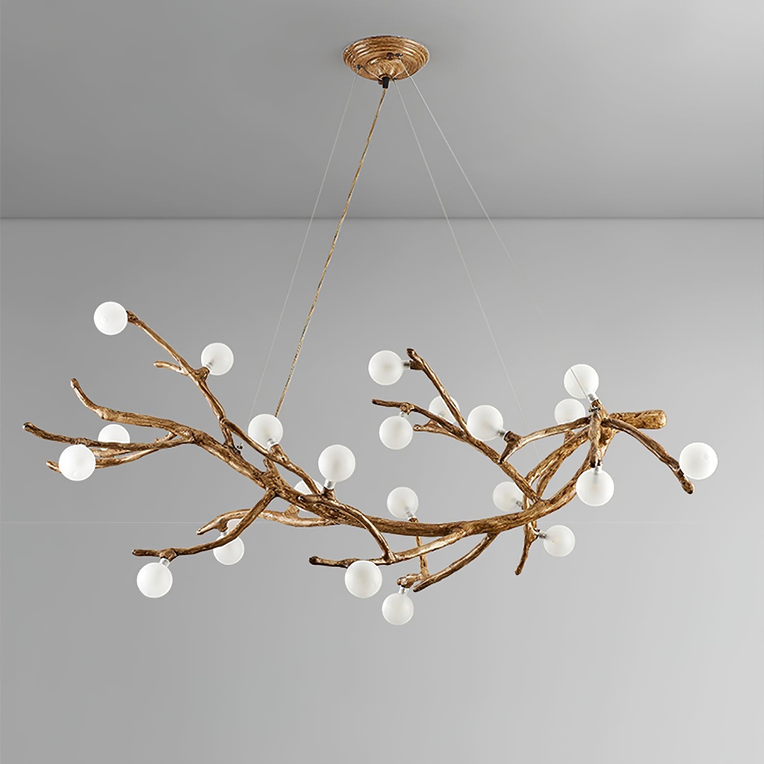 Boho Tree Branch Chandelier