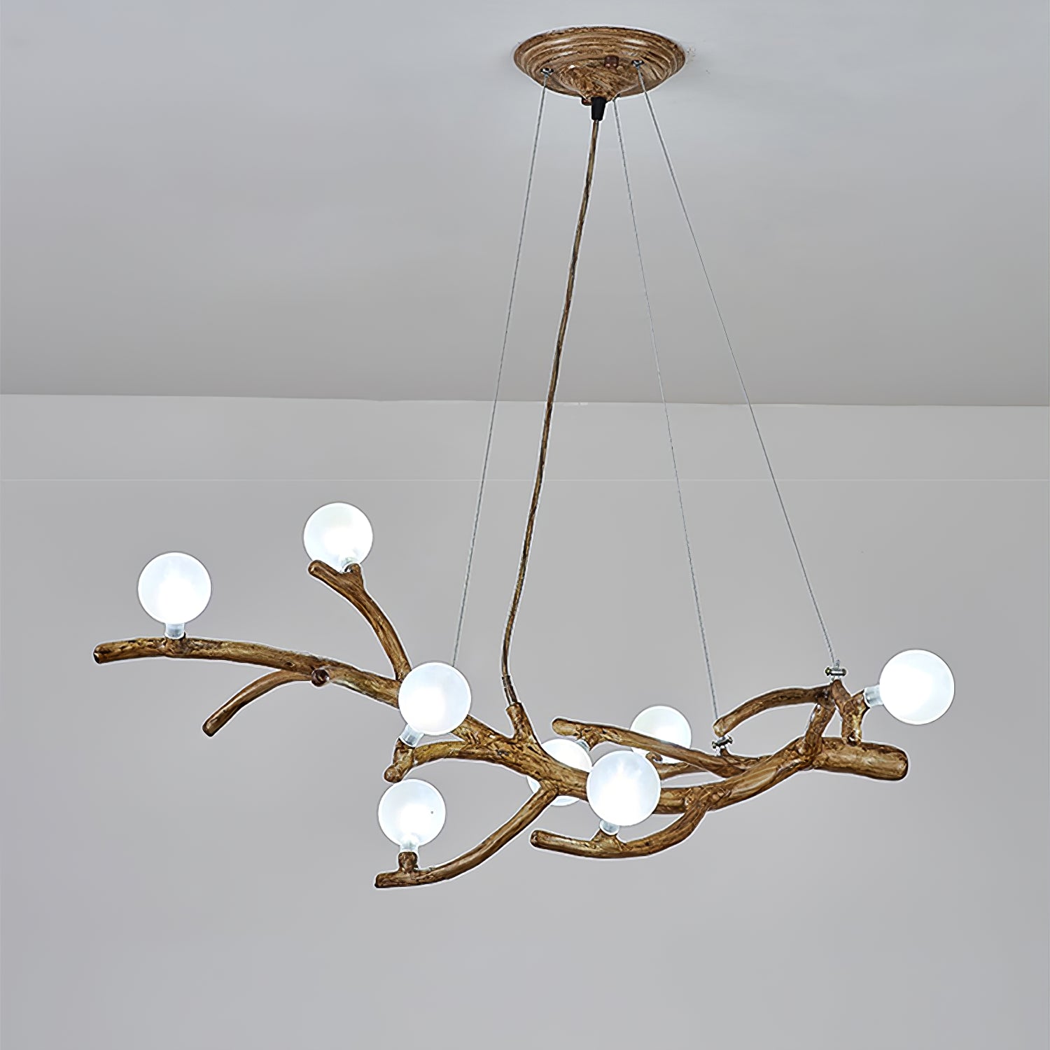 Boho Tree Branch Chandelier