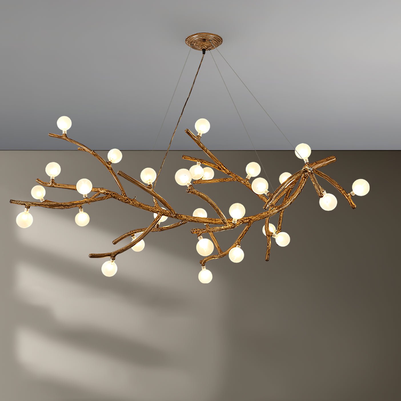 Boho Tree Branch Chandelier