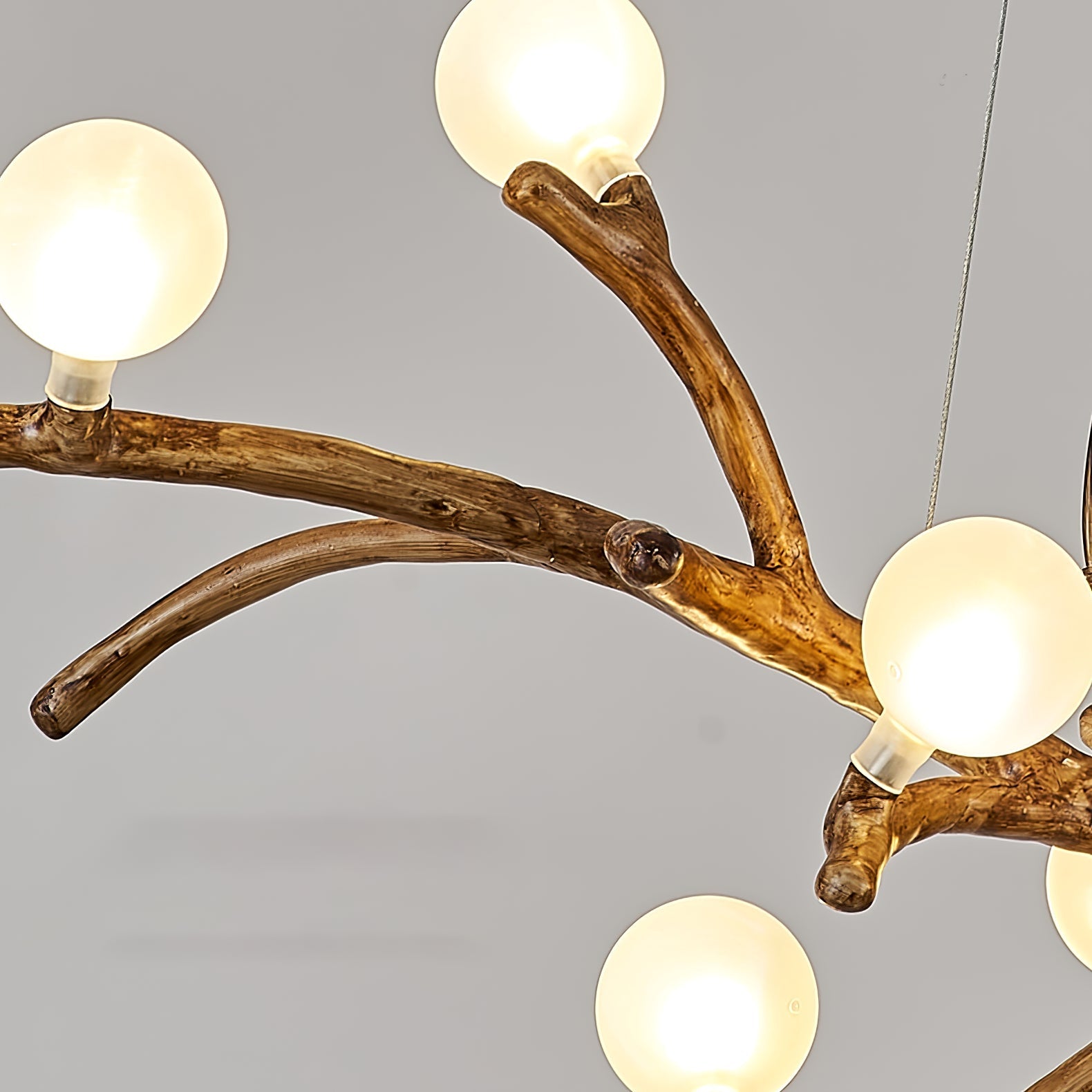 Boho Tree Branch Chandelier