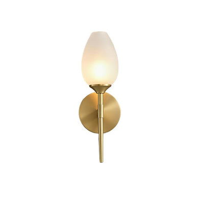 Brass Blossom Wall Light 4.7